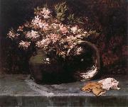 William Merritt Chase Rhododendron oil painting on canvas